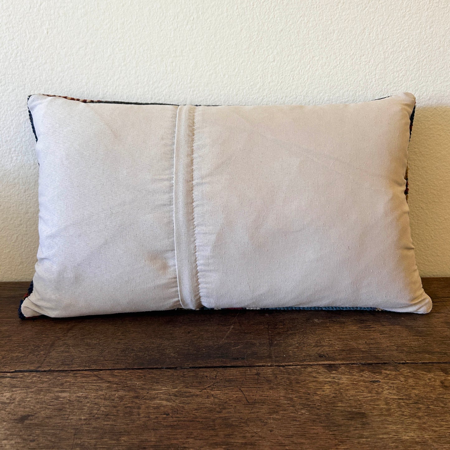 Vintage Turkish Kilim Pillow - ARROWS - Fabric Junkies