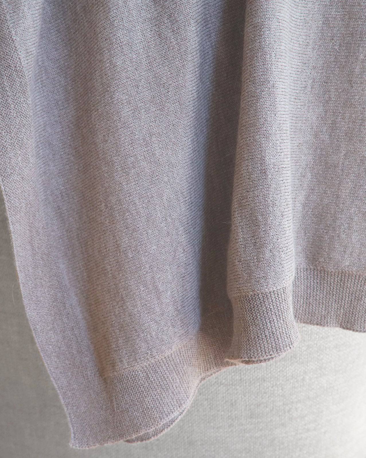 Lightweight Alpaca Blanket / OATMEAL - Fabric Junkies