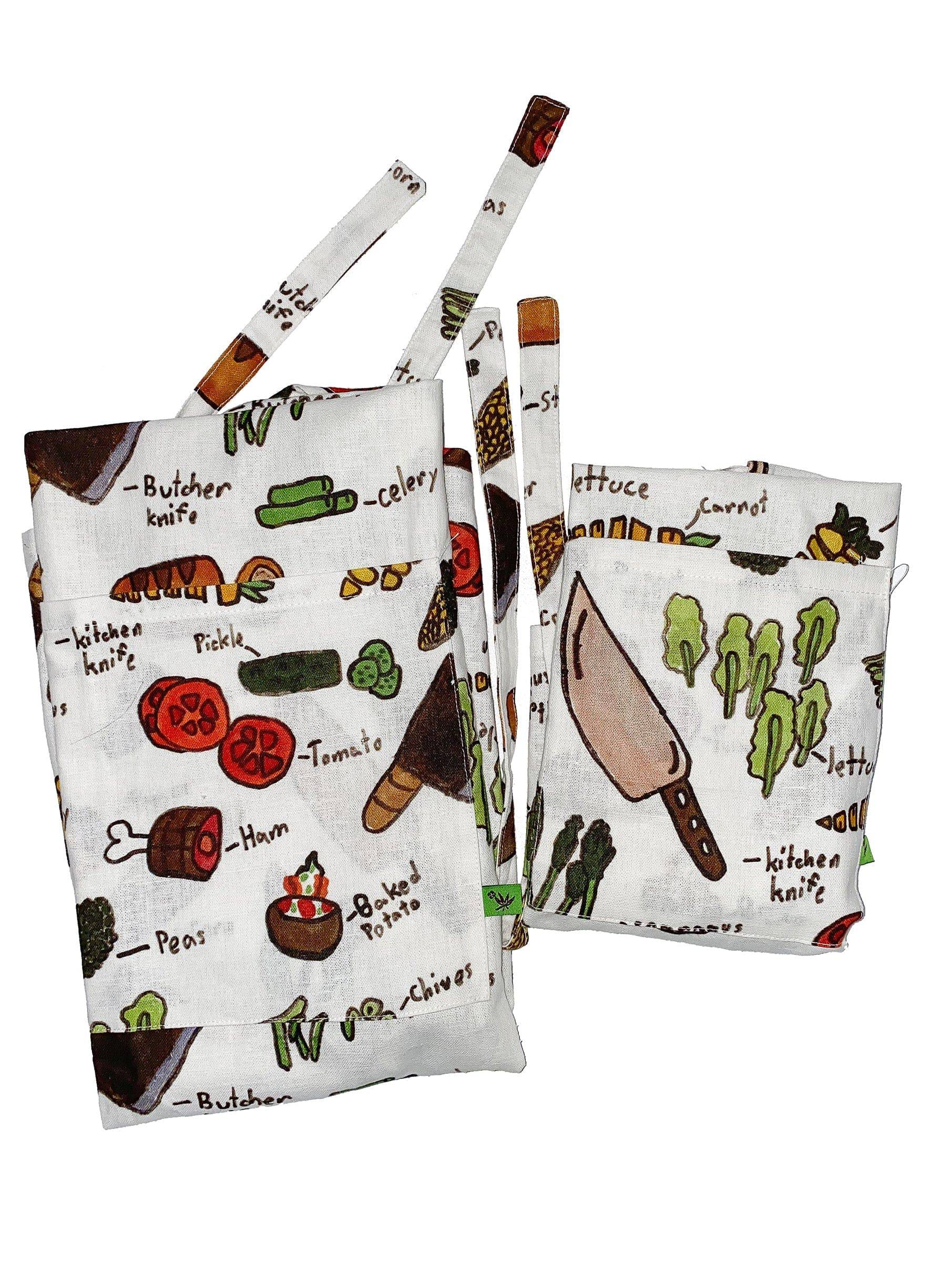 Cotton Linen Apron / CHEF - Fabric Junkies