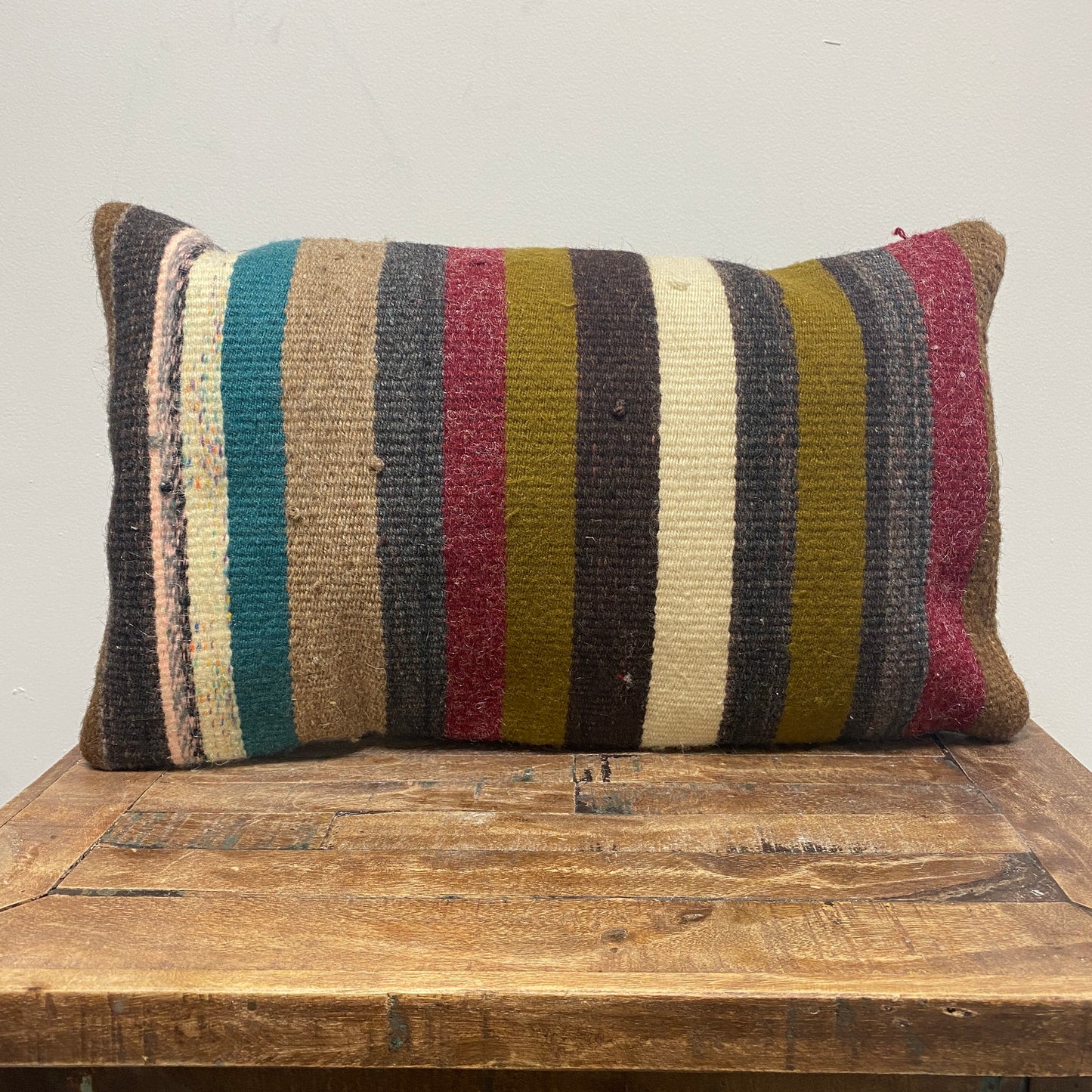 Vintage Turkish Kilim Pillows - SET OF STRIPES