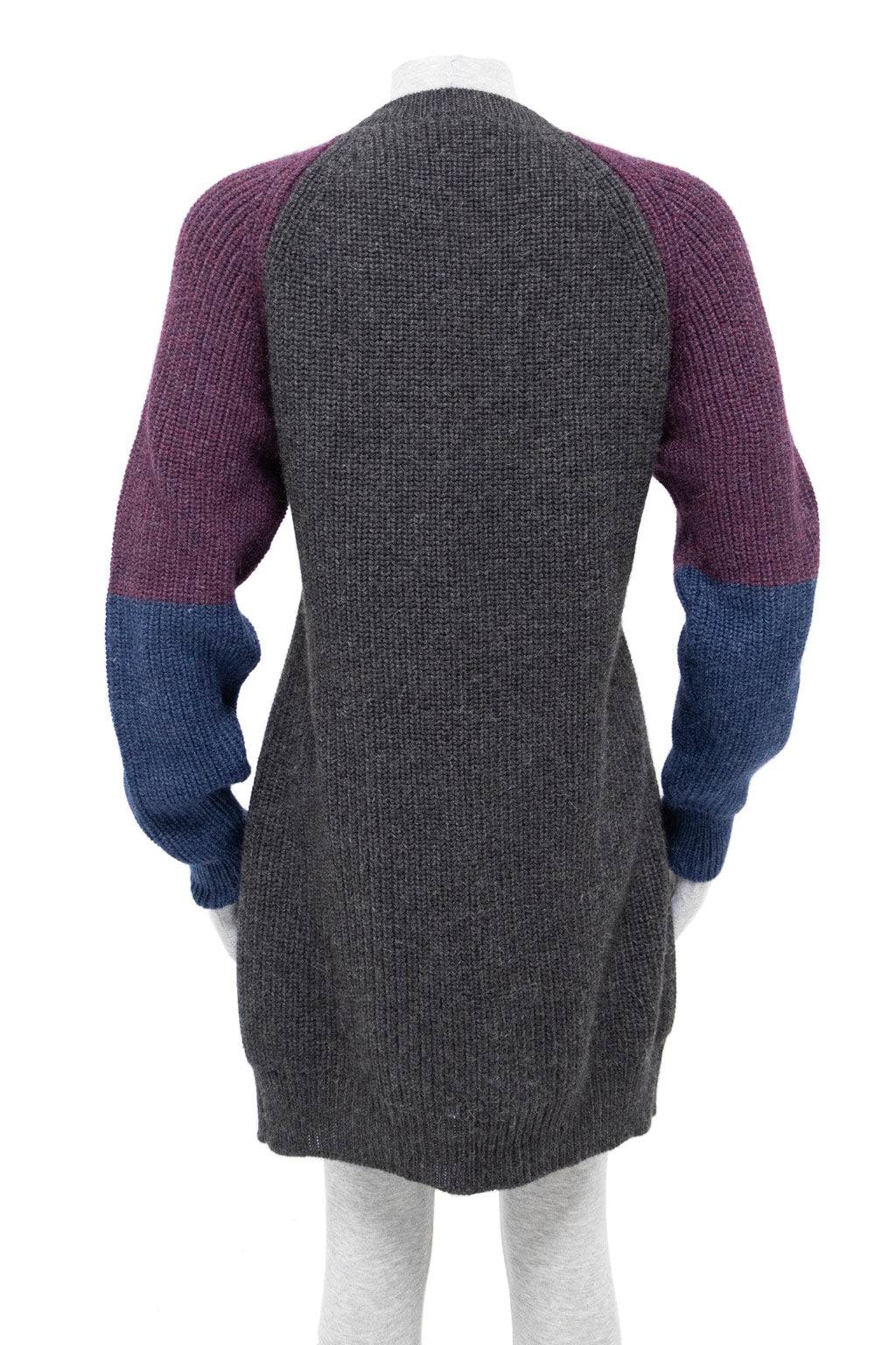 Alpaca Sweater Coat / AMETHYST - Fabric Junkies