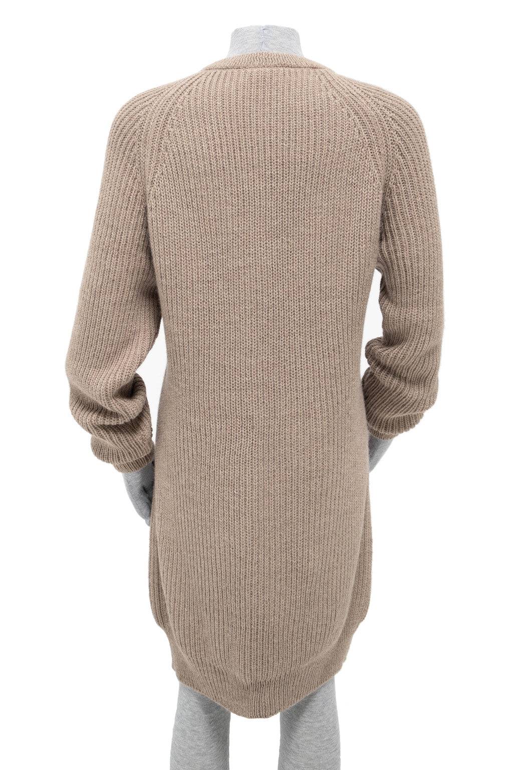 Alpaca Sweater Coat / CLAY - Fabric Junkies