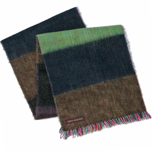 Colorblock Alpaca Scarf - ASPEN - Fabric Junkies