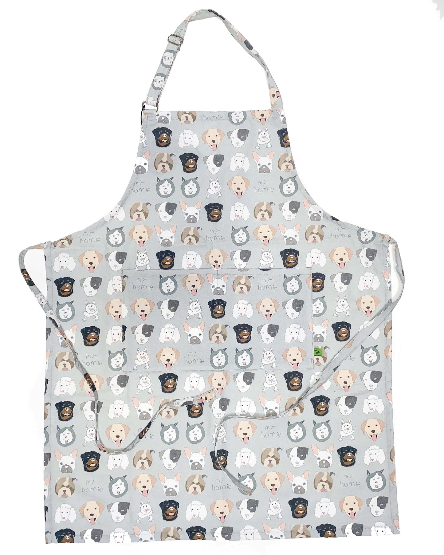 Dog Lover Adult Cotton Apron - Fabric Junkies