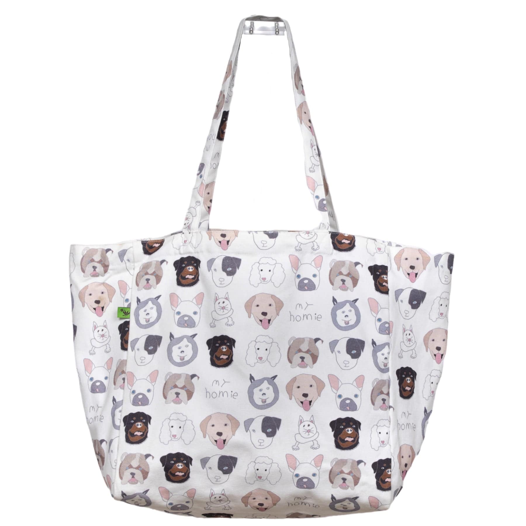 Canvas Tote Bag - MY HOMIES - Fabric Junkies