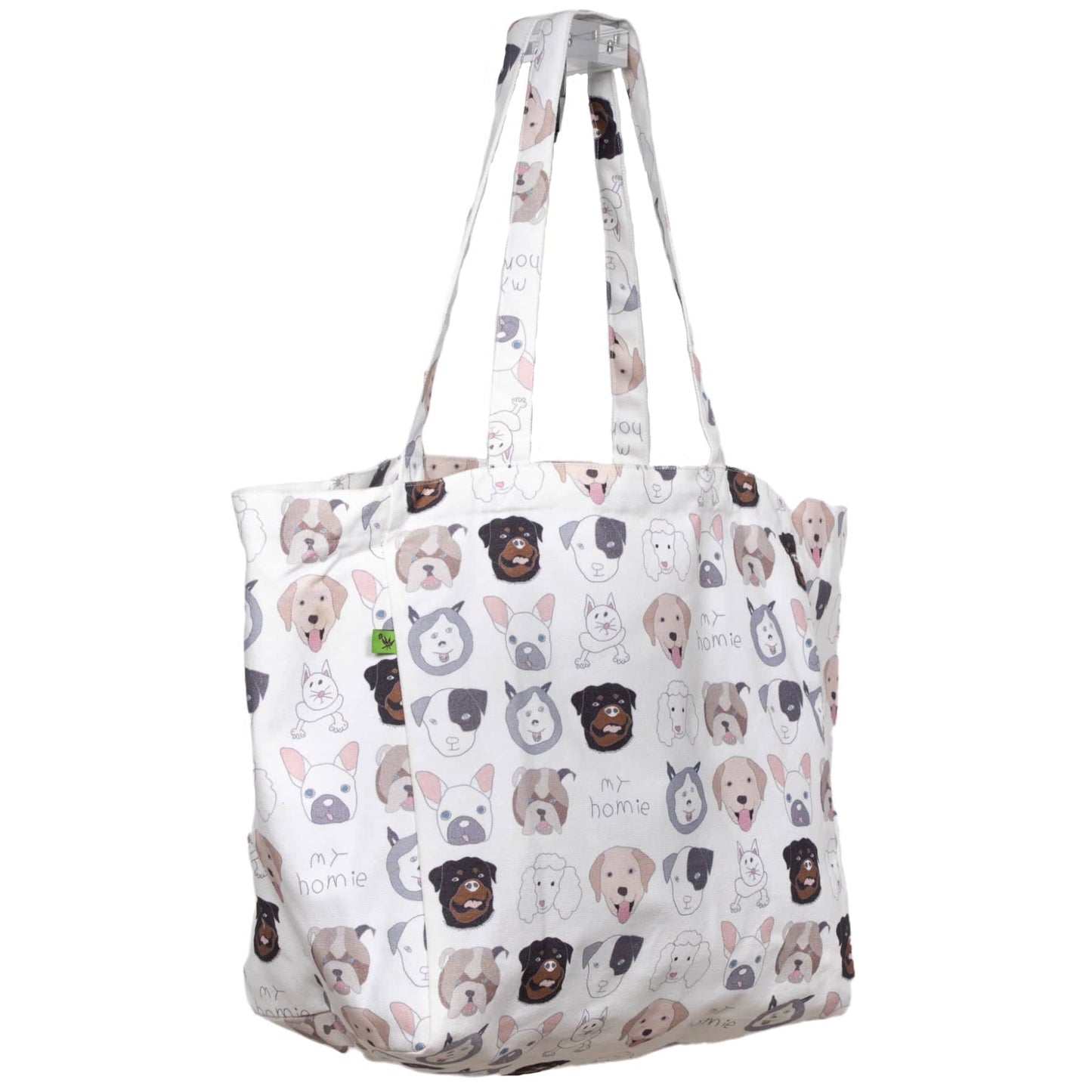 Canvas Tote Bag - MY HOMIES - Fabric Junkies
