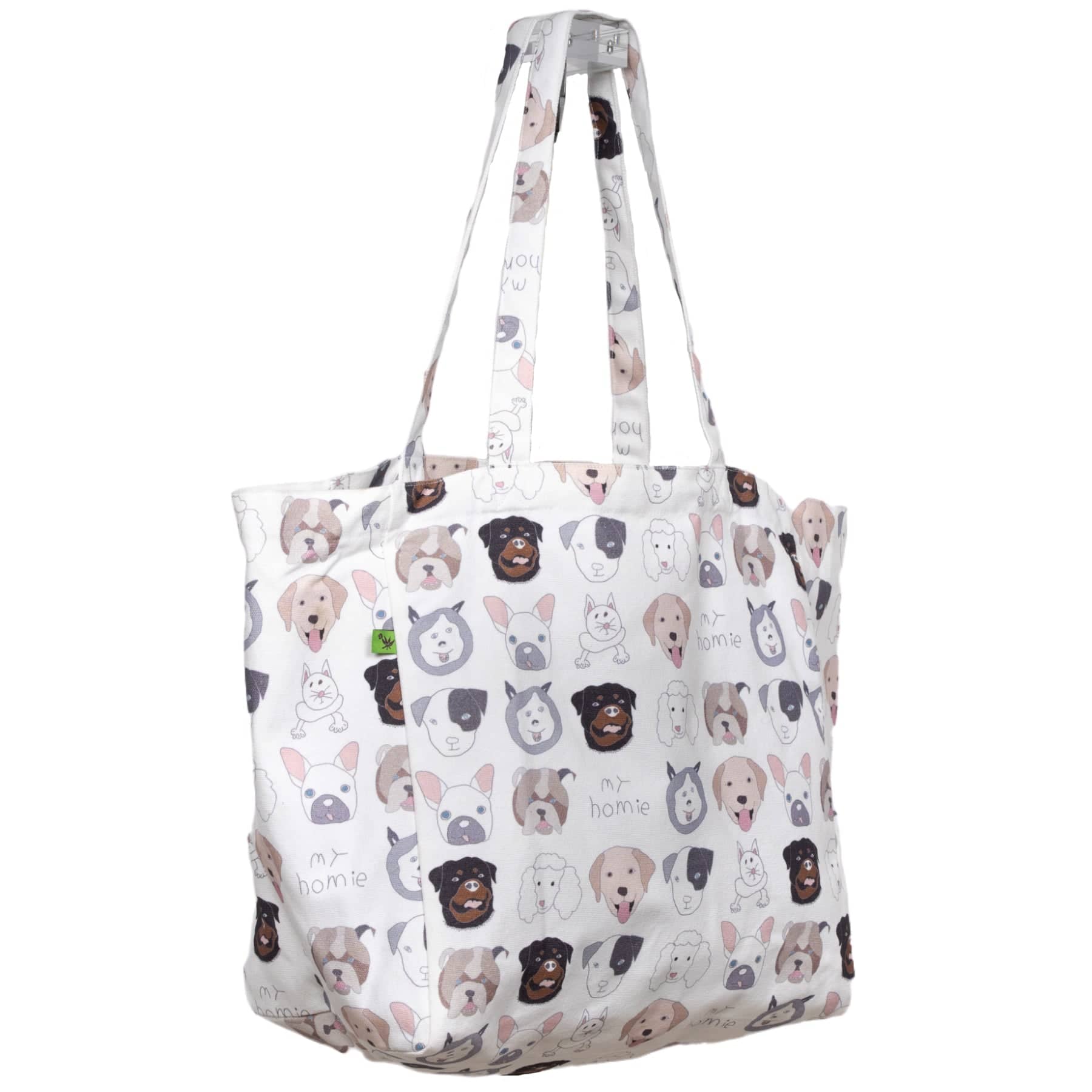 Canvas Tote Bag - MY HOMIES - Fabric Junkies