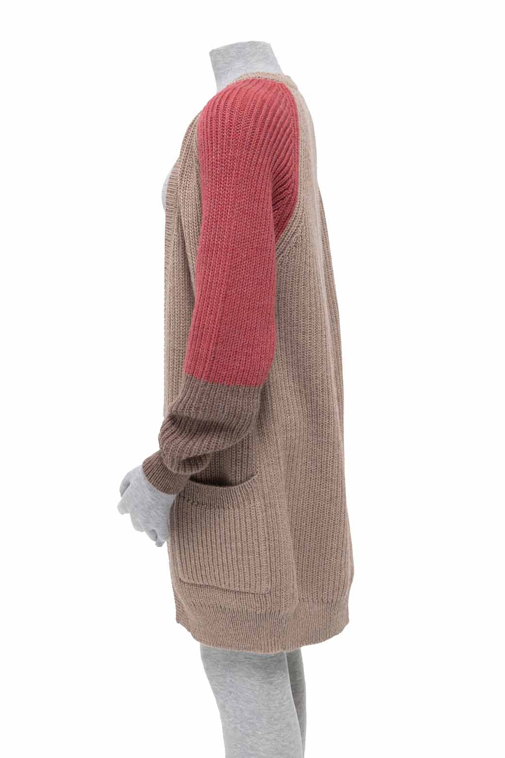 Alpaca Sweater Coat / NANTUCKET RED - Fabric Junkies