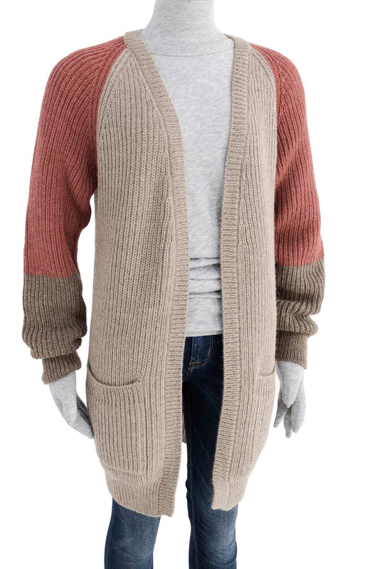 Alpaca Sweater Coat / NANTUCKET RED - Fabric Junkies