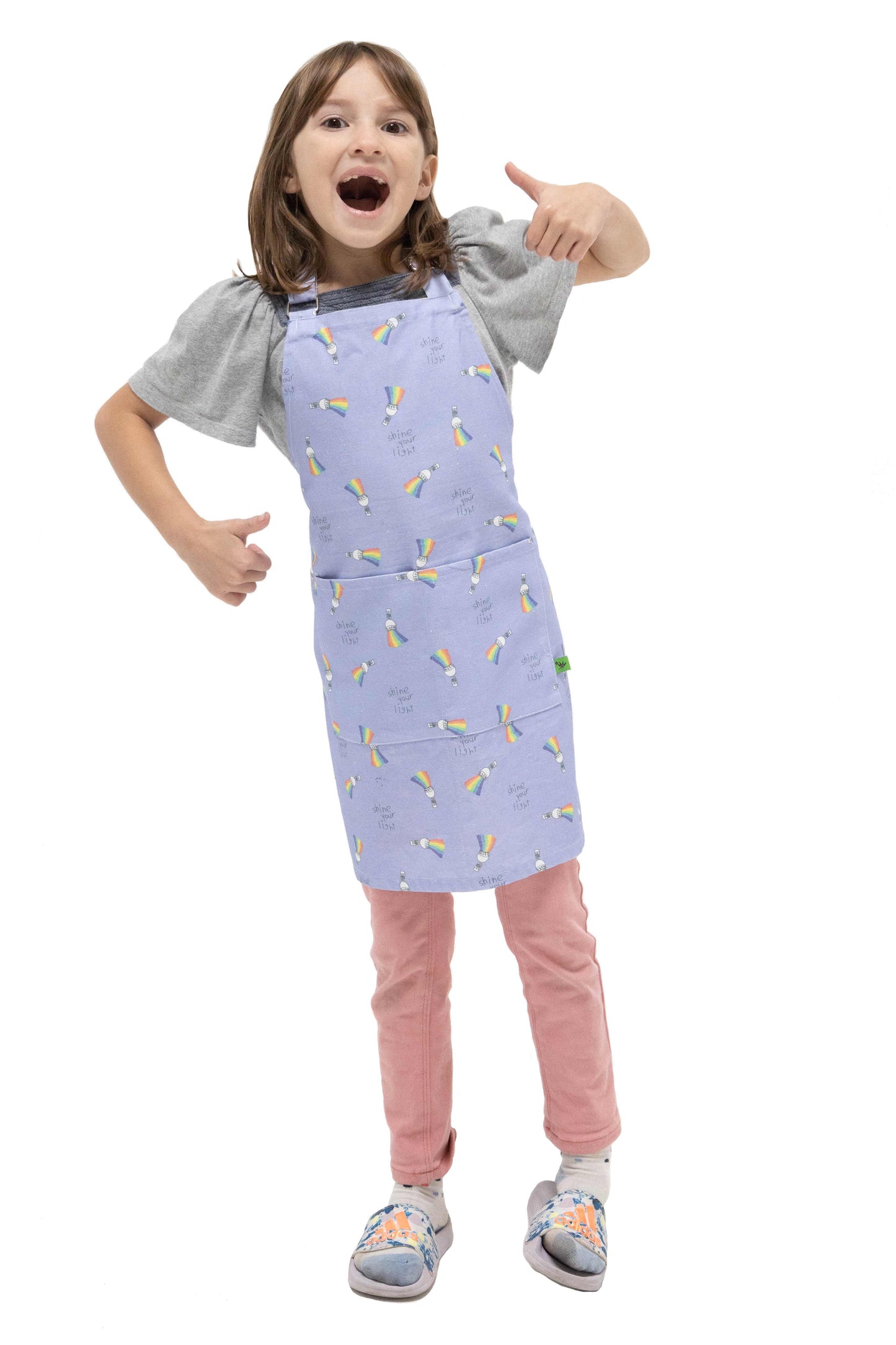 Shine Your Light Children’s Apron - Fabric Junkies