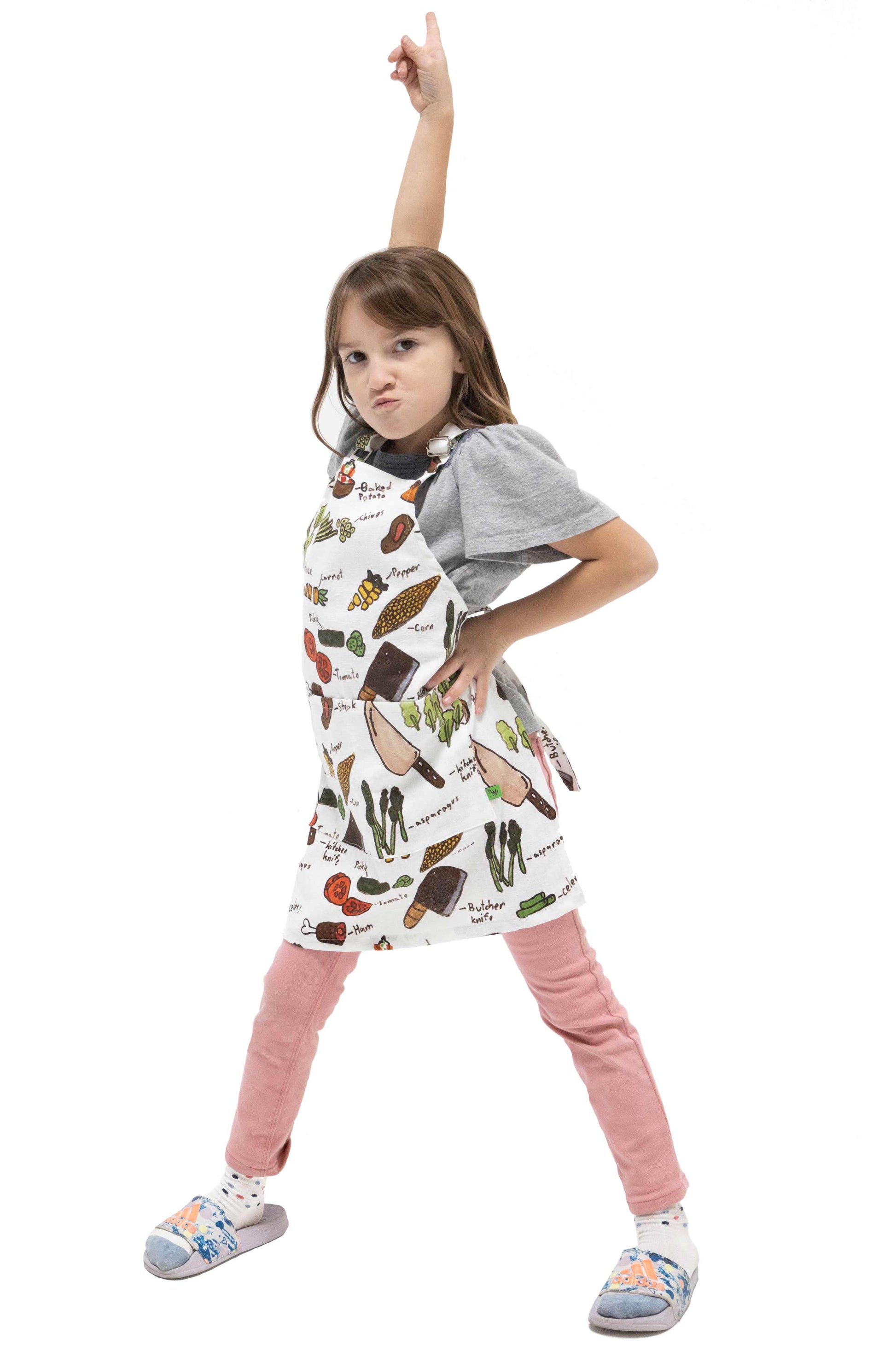Cotton Linen Apron / CHEF - Fabric Junkies