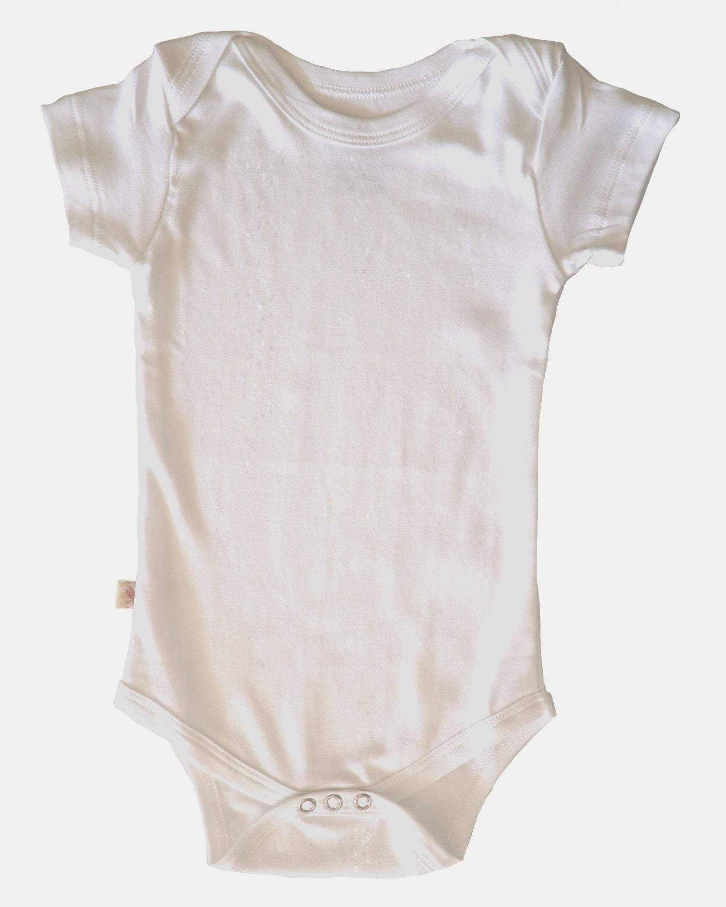 Pima Cotton Onesie / WHITE - Fabric Junkies